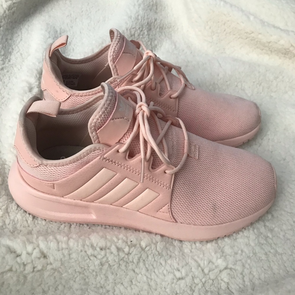 cute pink adidas